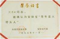 安徽省“青年星火带头人”