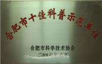 合肥市十佳科普示范单位