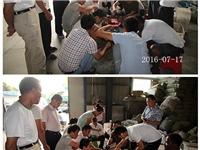 合肥市庐阳区食用菌协会学员实习双孢蘑菇菌种制作技术