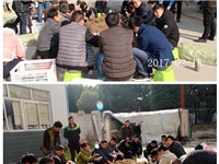 合肥市庐阳区食用菌协会学员实习菌种制作技术1