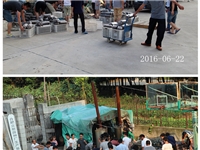 合肥市庐阳区食用菌协会学员实习食用菌生产出锅冷却2