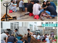 合肥市庐阳区食用菌协会学员实习生产制袋
