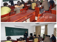 合肥市庐阳区食用菌协会学员在教室学习理论知识1
