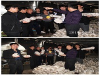 合肥立新菌种场培训学校学员在平菇种植培训基地